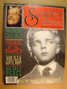 SCARLET STREET 14 WEREWOLF VILLAGE OF THE DAMNED FAMOUS MONSTERS
