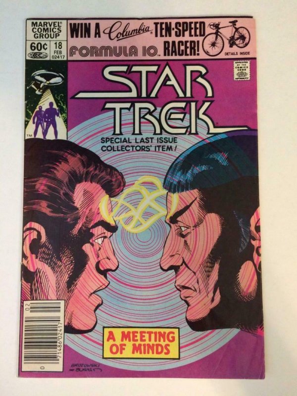 STAR TREK #18, VF+, Captain Kirk, Spock, Nimoy, Sulu, 1980 1982, more in store