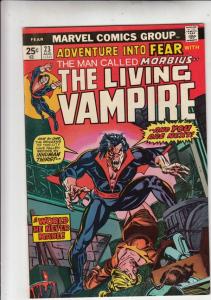 Adventures Into Fear #23 (Aug-74) NM Super-High-Grade Morbius the Living Vampire