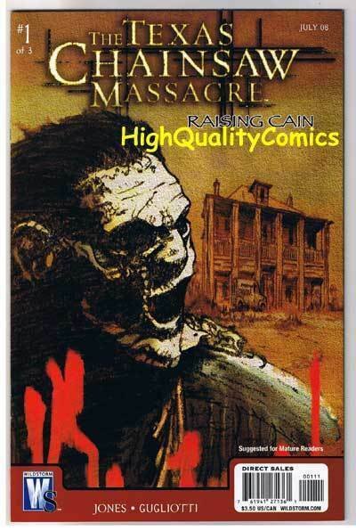 TEXAS CHAINSAW MASSACRE #1, Raising Cain, NM+, Horror, 2008, more in our store
