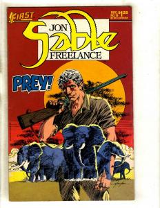 12 Jon Sable: Freelance First Comics # 18 19 20 21 22 23 24 25 27 28 29 30 J331