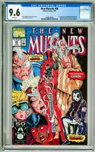 The New Mutants #98 (1991) CGC 9.6! 1st Appearance of Deadpool!
