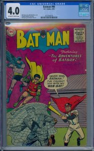BATMAN #90 CGC 4.0 ROBIN 1ST BATBOY