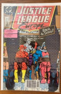Justice League Europe #6 NEWSSTAND EDITION