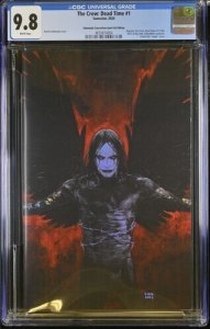 The Crow Dead Time #1 2024 Sumerian CGC 9.8 NYCC Simmonds foil virgin variant