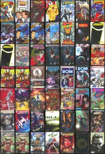 Lot of 49 Comics (See Description) Rom, Ghostbusters: Crossing Over, Transfor...