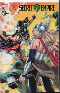 Secret Empire #7 Unknown Comics Cover (2017) Secret Empire