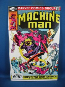 MACHINE MAN 19 VF NM 1981 SCARCE ISSUE MARVEL