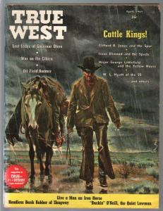 True West 4/1964-Western-hanging art-bank robbery-Kit carson-VG