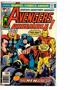 4 Avengers Marvel Comic Books # 149 150 151 152 FN Range Thor Hulk Iron Man J272