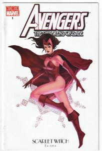 Avengers: The Children's Crusade #1 Women of Marvel Cover (2010)