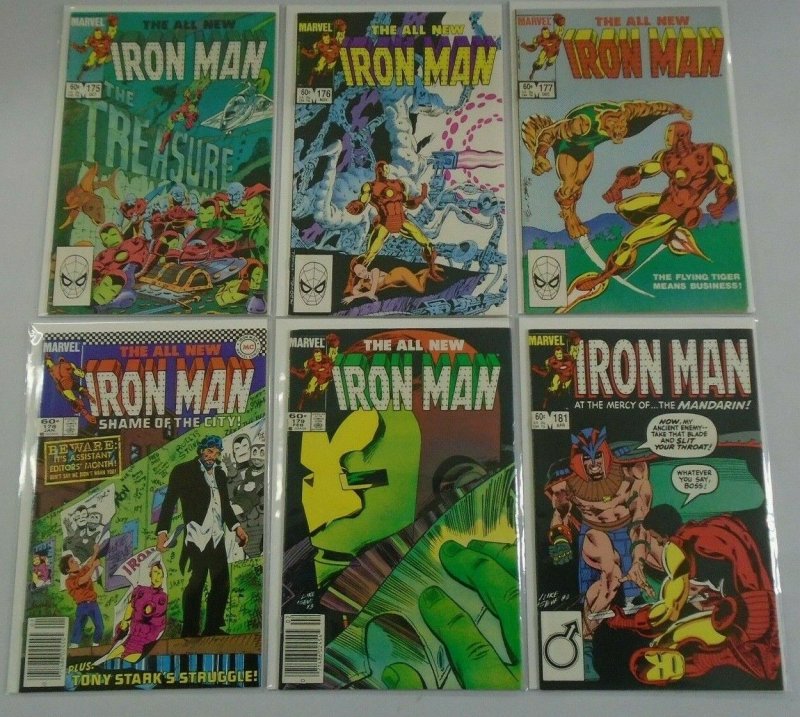 Iron Man #175 - 197 (12 DIFF) - AVG 8.0 VF - 1983 - 1985