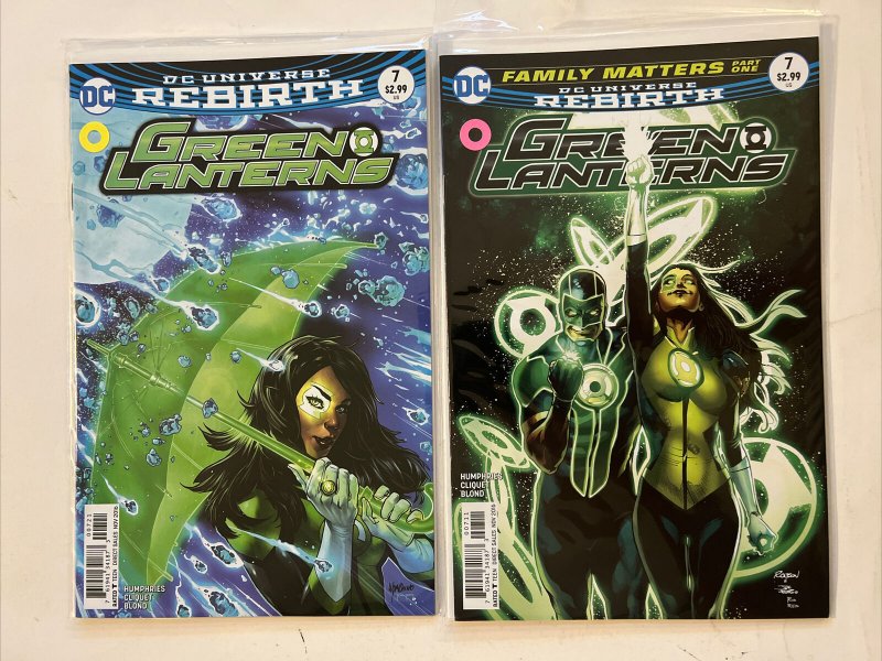 10 DC Universe Rebirth Green Lanterns #2 4-7  + Variants #2 4 5 6 7 (2016)