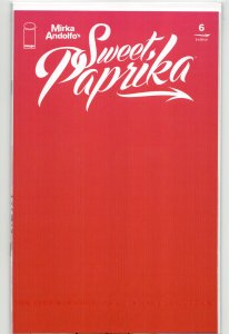 Mirka Andolfo's Sweet Paprika #1 Cover O (2021)
