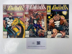 3 Punisher MARVEL comic books #19 20 21 47 KM15