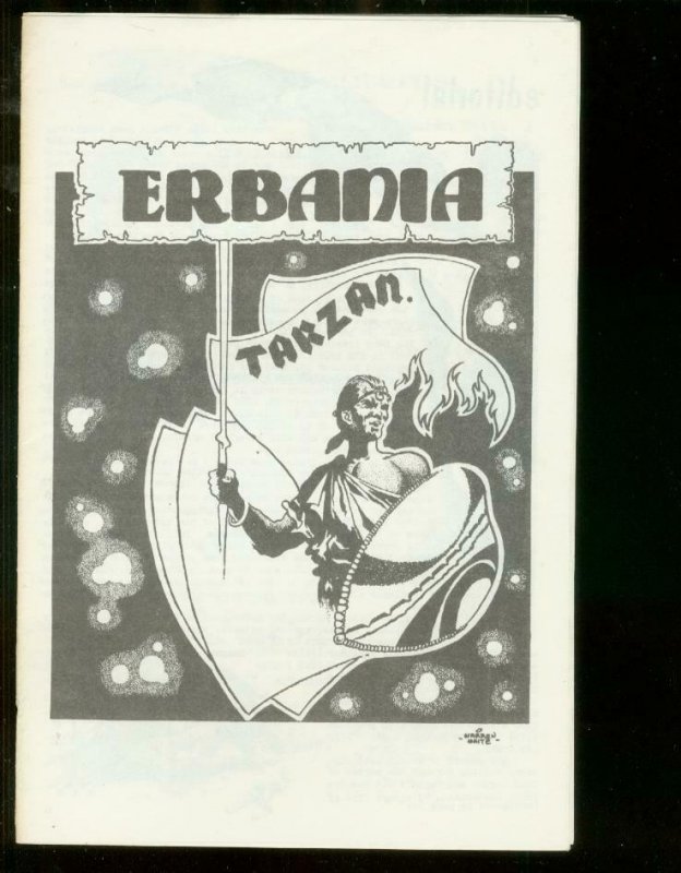 ERBANIA FANZINE #15-9/1964-EDGAR RICE BURROUGHS-TARZAN- VF