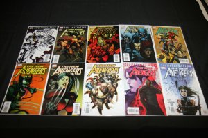 NEW AVENGERS 10-64 SET/LOT 55PC