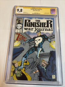Punisher War Journal (1988) # 1 (CGC 9.8 SS) Signed Jim Lee * Marvel Comics