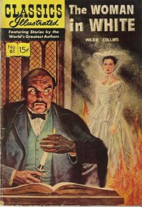 Classics Illustrated #61 (1949)  HRN 156  VG 4.0  new cover art