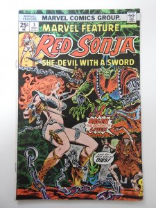 Marvel Feature #3 (1976) VG Condition! MVS intact! 1 in cumulative spine split