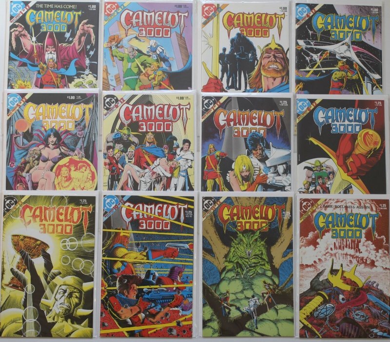 Camelot 3000 1 - 12 Complete Set DC Comics 1982 Series Unread NM