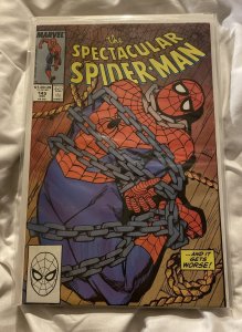 THE SPECTACULAR SPIDER-MAN #145 - MARVEL COMICS - 1988