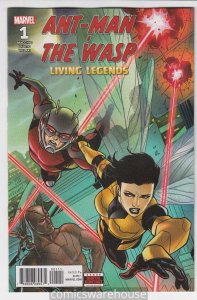 ANT-MAN AND WASP LIVING LEGENDS (2018 MARVEL) #1 NM BDFKCP