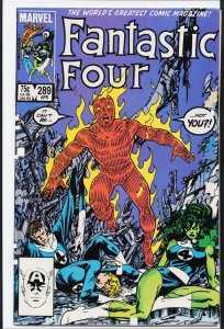 Fantastic Four #289 (1986) Fantastic Four
