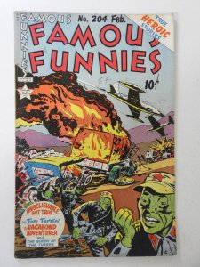 Famous Funnies #204 (1953) FN Condition! pencil fc