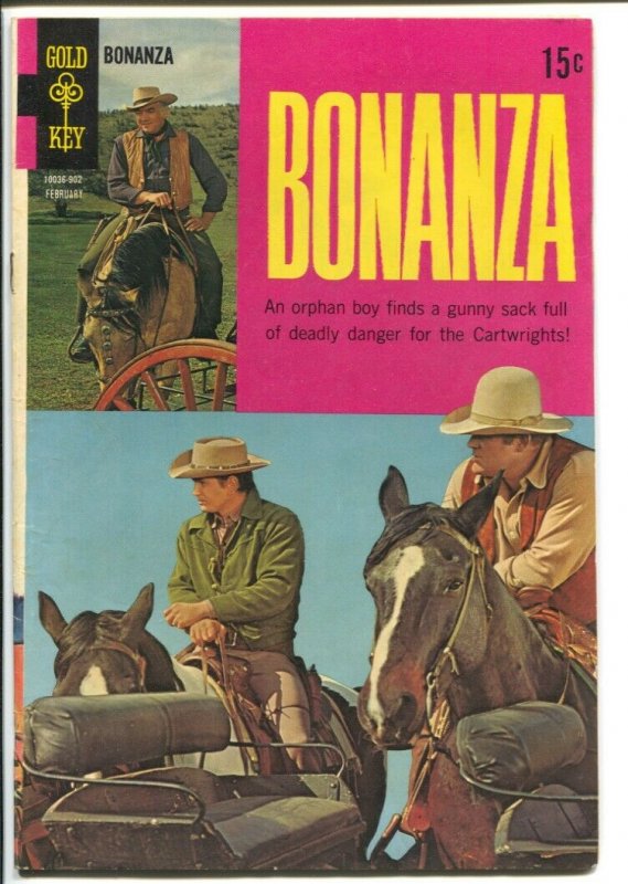 Bonanza #31 1969-Gold Key-Lorne Greene-Michael Landon-Dan Blocker-VG 