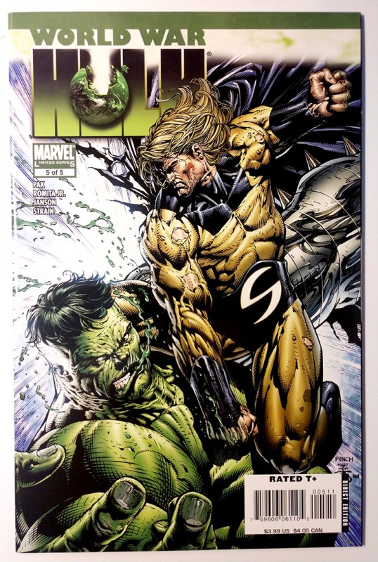 World War Hulk #5 (9.4, 2008) 1st Cameo App Skaar