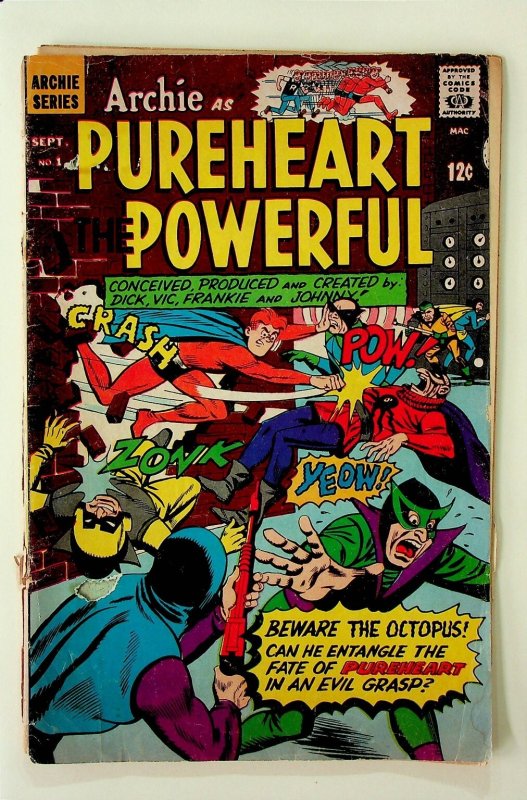 Archie as Pureheart the Powerful #1 Archie Series 1966 Silver Age Key Issue
