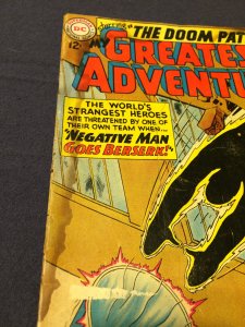 My Greatest Adventure #83 (1963) GD Doom Patrol vs. Negative Man READ Descript.