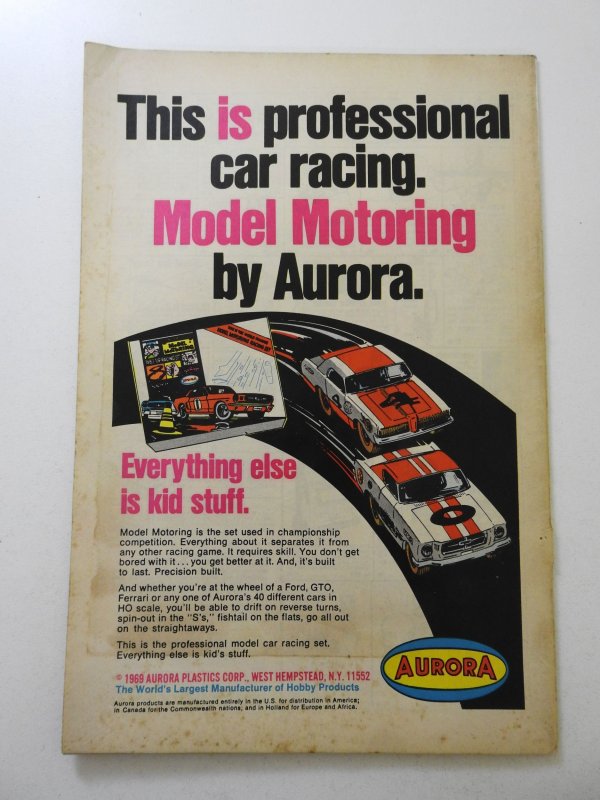 The Flash #194 (1970) GD/VG Cond cover and 1st 4 wraps detached bottom staple