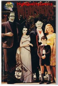 MUNSTERS #1, VF, SDCC Limited, Herman, Eddie, Vampire, Marilyn, more in store