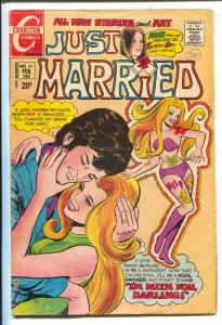 Just Married #82 1972-Charlton-Susan Dey poster-Swinger-VG