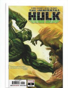 IMMORTAL HULK #5 1st. Print - Alex Ross Marvel comics  nw124