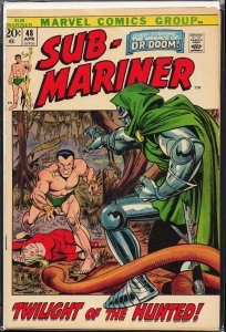 Sub-Mariner #48 (1972) Namor the Sub-Mariner