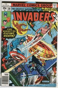 INVADERS #30, VF, Captain America, Sub-Mariner,Torch, 1975, more in store
