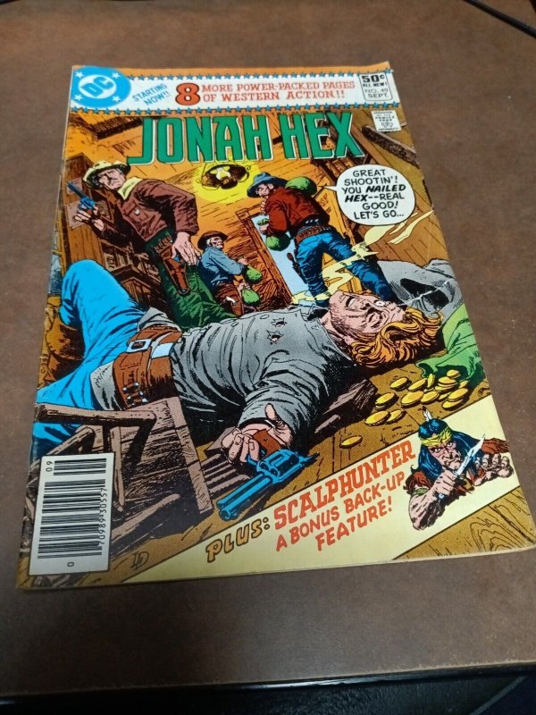 Jonah Hex 8 Issue Bronze Age Comics Lot Run Set Collection DC Western Horror