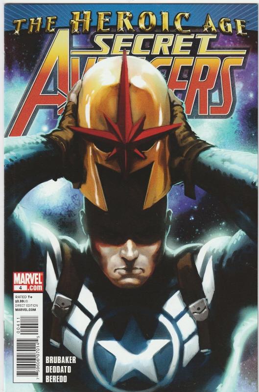 6 Secret Avengers Marvel Comics # 1 2 3 4 5 6 Captain America Black Widow LH7