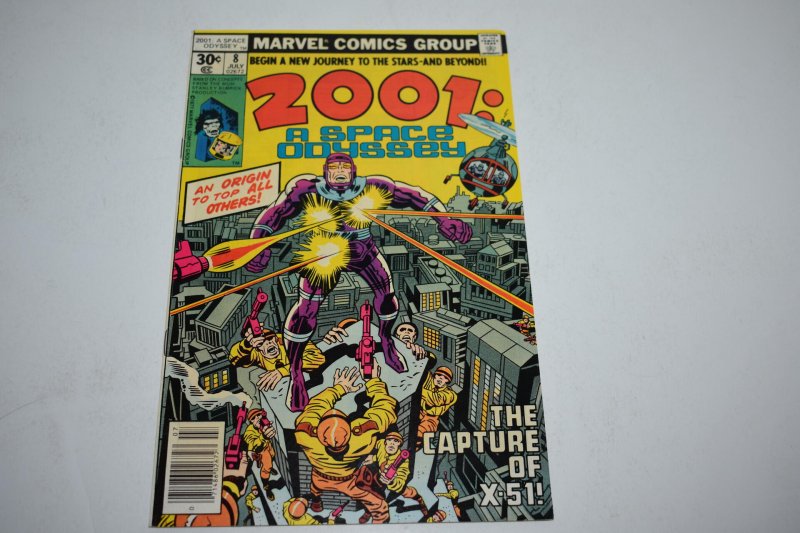 2001, A Space Odyssey #8 (1977) 1st App Machine Man VF 8.0 Comic Book