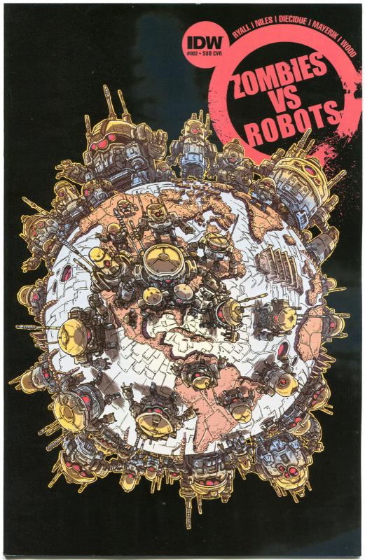 ZOMBIES vs ROBOTS #2, NM, Horror, IDW, Walking Dead, 2015, more in store