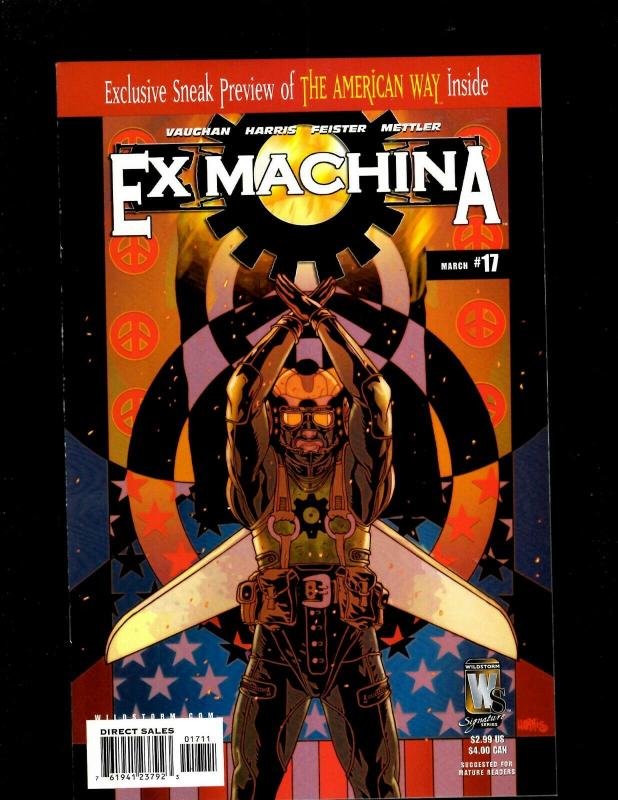 Lot of 12 Ex Machina Wildstorm Comics #13 14 15 16 17 18 19 20 21 22 23 24 CE3