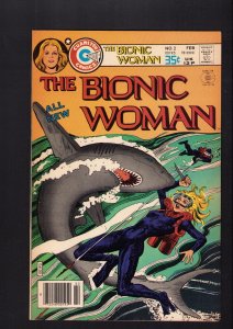 Bionic Woman #2 - JACK SPARLING ART! (6.0/6.5) 1978