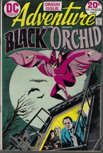 Adventure Comics #428 (DC, 1973) FN/VF - KEY 1st Black Orchid