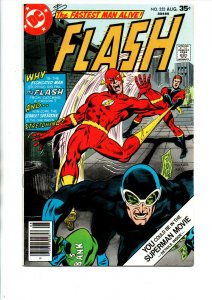 The Flash #252 newsstand - Elongated Man - 1976 - FN+