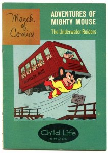 March of Comics #237 1962-Mighty Mouse Underwater Raiders- Promo Comic