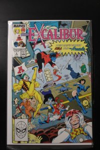 Excalibur #5 Newsstand Edition (1989)