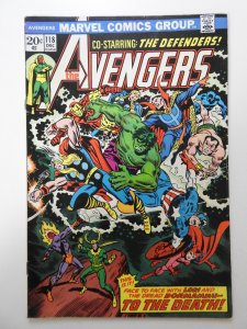 The Avengers #118 (1973) VG/FN Condition! 1/2 in tear back cover